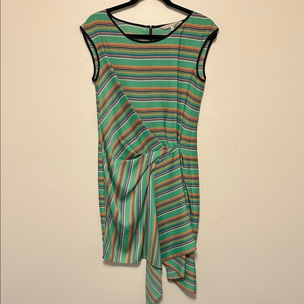 RACHEL Rachel Roy Handerkerchief Hem Faux Wrap Dress 

Size Small